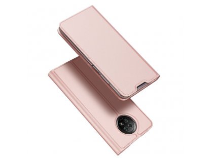 Skin Pro pouzdro s flipovým krytem Xiaomi Redmi Note 9T 5G růžové