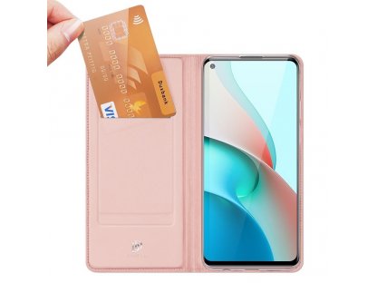 Skin Pro pouzdro s flipovým krytem Xiaomi Redmi Note 9T 5G růžové