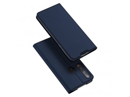 Skin Pro pouzdro s klapkou Huawei P40 Lite E modré