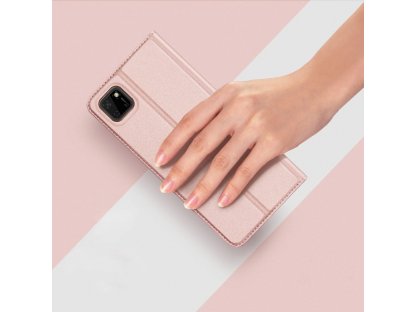 Skin Pro pouzdro s klapkou Huawei Y5p růžové