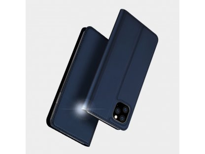 Skin Pro pouzdro s klapkou iPhone 11 Pro Max modré