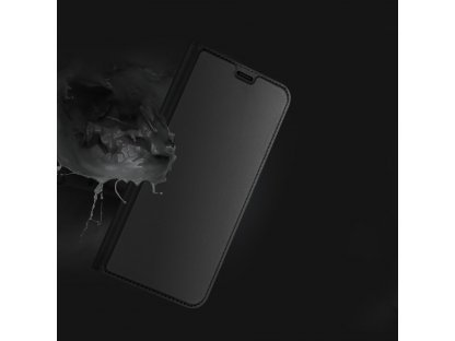 Skin Pro pouzdro s klapkou iPhone 12 Pro / iPhone 12 černé