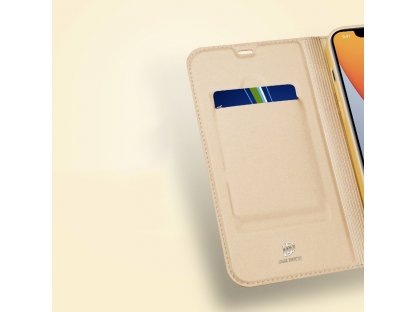 Skin Pro pouzdro s klapkou iPhone 12 Pro Max růžové