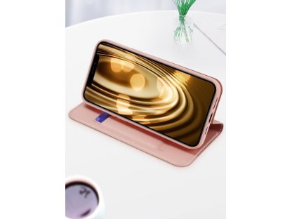 Skin Pro pouzdro s klapkou iPhone 12 Pro Max růžové