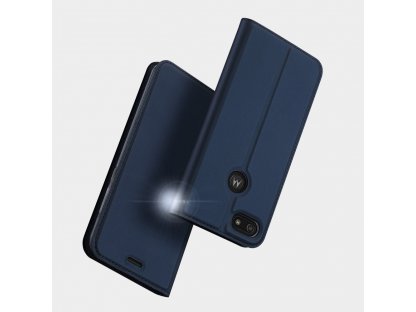 Skin Pro pouzdro s klapkou Motorola Moto E6 Play černé