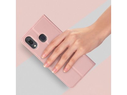 Skin Pro pouzdro s klapkou Samsung Galaxy A20e zlaté