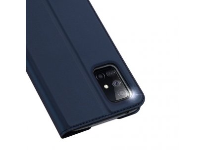 Skin Pro pouzdro s klapkou Samsung Galaxy A71 5G modré