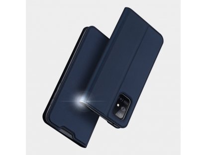 Skin Pro pouzdro s klapkou Samsung Galaxy A71 5G modré