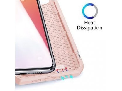 Skin X pouzdro s klapkou iPhone 12 Pro / iPhone 12 růžové