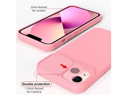 Zadní kryt SLIDE pro IPHONE 11 Pro Max světle růžový