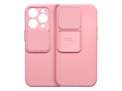 Pouzdro SLIDE pro IPHONE 15 - světle růžové