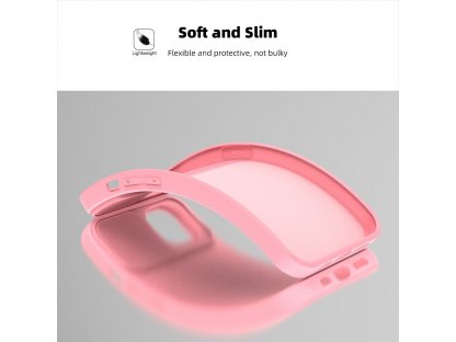 Pouzdro SLIDE pro IPHONE 15 - světle růžové