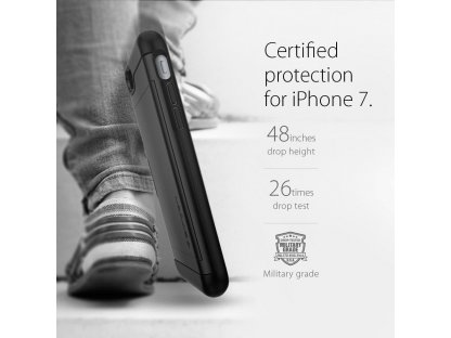 Slim Armor CS pouzdro iPhone 8 / 7 / SE 2020 / SE 2022 černé