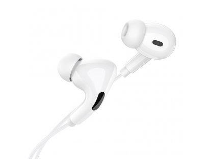 Sluchátka do uší drátová typ kabelu USB-C M83 bílá