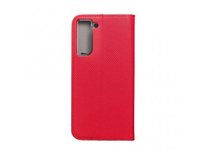 Smart Case knížkové pouzdro pro SAMSUNG Galaxy S21 FE červené