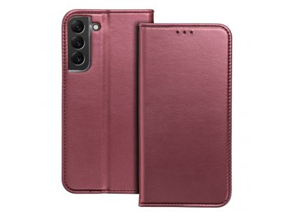 Knížkové pouzdro Smart Magneto pro SAMSUNG Galaxy A54 burgundy