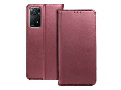 Knížkové pouzdro Smart Magneto pro XIAOMI REDMI NOTE 12 4G burgundy