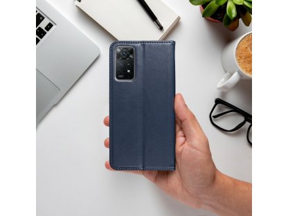 Smart Magneto knížkové pouzdro pro XIAOMI REDMI NOTE 12 4G námořnické modré