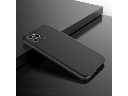 Tenké silikonové pouzdro Soft Case pouzdro pro Xiaomi Redmi 11A / Poco C55 / Redmi 12C - černé