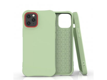 Soft Color Case elastické gelové pouzdro iPhone 12 Pro / iPhone 12 zelené