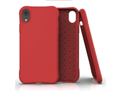 Soft Color Case elastické gelové pouzdro pro iPhone XR - červené