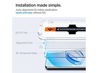 SPIGEN GLAS.TR ”EZ FIT” 2-pack for SAMSUNG S23 PLUS transparent