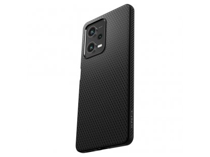 Zadní kryt SPIGEN Liquid Air pro XIAOMI Redmi Note 12 PRO 5G / POCO X5 PRO 5G matný černý