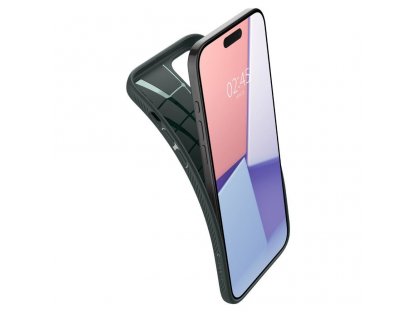 Pouzdro SPIGEN LIQUID AIR pro IPHONE 15 PRO MAX - zelené