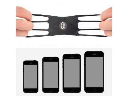 Sportovní běžecký pásek / armband na zápěstí pro telefon do 6'' palců růžový