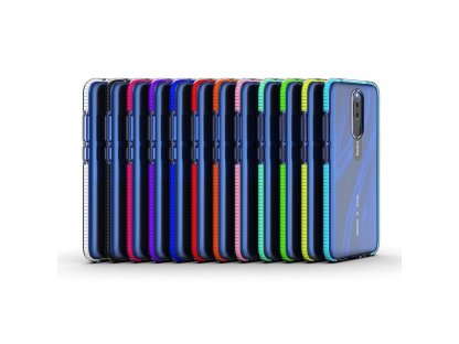 Spring Case gelové pouzdro s barevným rámem Xiaomi Redmi 8A / Xiaomi Redmi 8 žluté