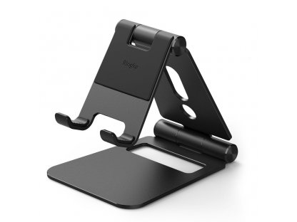 Super Folding Stand skládaný podstavec na telefon tablet černý (ACST0010)