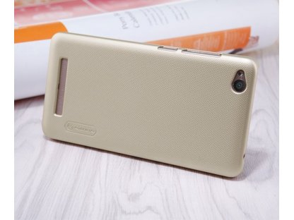 Super Frosted Shield zesílené pouzdro + fólie Xiaomi Redmi 4A zlaté