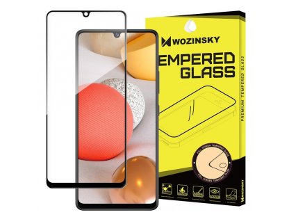 super odolné Full Glue tvrzené sklo přes celou obrazovku s rámečkem Case Friendly Samsung Galaxy A42 5G černé