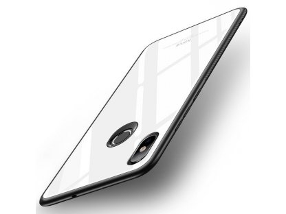 Tempered Glass Case pouzdro z tvrzeného skla Xiaomi Mi 8 SE bílé