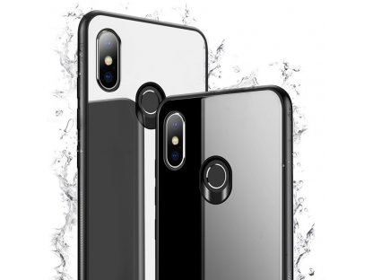 Tempered Glass Case pouzdro z tvrzeného skla Xiaomi Mi 8 SE černé