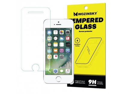 Tempered Glass tvrzené sklo 9H iPhone SE / 5S / 5 (balení-obálka)