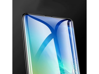 Tempered Glass UV tvrzené sklo UV 9H Samsung Galaxy Note 10 (in-display fingerprint sensor friendly) - sklo bez lepidla a LED lampy