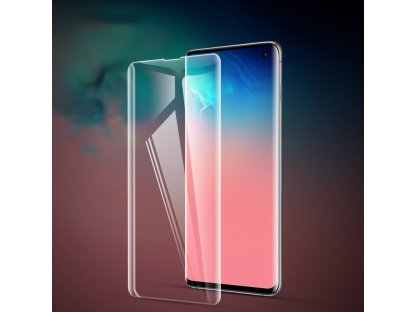 Tempered Glass UV tvrzené sklo UV 9H Samsung Galaxy Note 10 (in-display fingerprint sensor friendly) - sklo bez lepidla a LED lampy