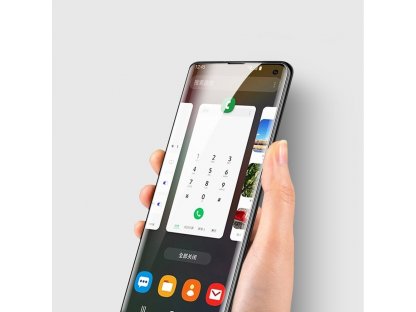 Tempered Glass UV tvrzené sklo UV 9H Samsung Galaxy Note 10 (in-display fingerprint sensor friendly) - sklo bez lepidla a LED lampy