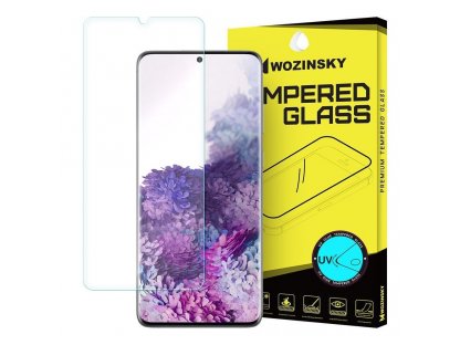Tempered Glass UV tvrzené sklo UV 9H Samsung Galaxy S20 Plus (in-display fingerprint sensor friendly) - sklo bez lepidla a LED lampy