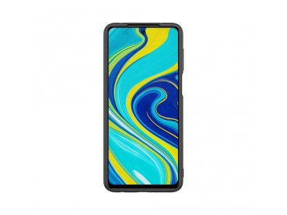 Textured Case odolné vyztužené pouzdro s gelovým rámem a nylonovými zády Xiaomi Redmi Note 9 Pro / Redmi Note 9S černé