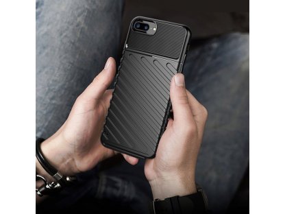 Thunder Case elastické pancéřové pouzdro iPhone 8 Plus / iPhone 7 Plus modré