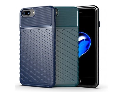 Thunder Case elastické pancéřové pouzdro iPhone 8 Plus / iPhone 7 Plus modré