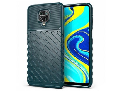 Thunder Case elastické pancéřové pouzdro Xiaomi Redmi Note 9 Pro / Redmi Note 9S zelené