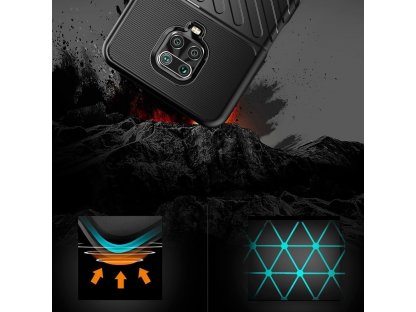 Thunder Case elastické pancéřové pouzdro Xiaomi Redmi Note 9 Pro / Redmi Note 9S zelené