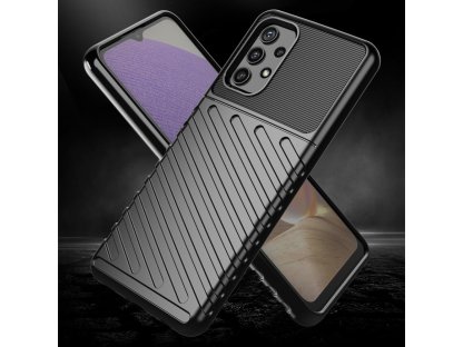 Thunder Case flexibilní pancéřový kryt Samsung Galaxy A32 4G zelený