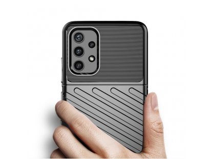 Thunder Case flexibilní pancéřový kryt Samsung Galaxy A32 4G zelený