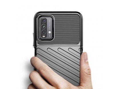 Thunder Case flexibilní pancéřový kryt Xiaomi Poco M3 / Xiaomi Redmi 9T modrý