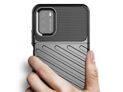 Thunder Case flexibilní pancéřový kryt Xiaomi Poco M3 / Xiaomi Redmi 9T zelený