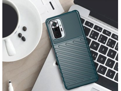 Thunder Case flexibilní pancéřový kryt Xiaomi Redmi Note 10 Pro černý